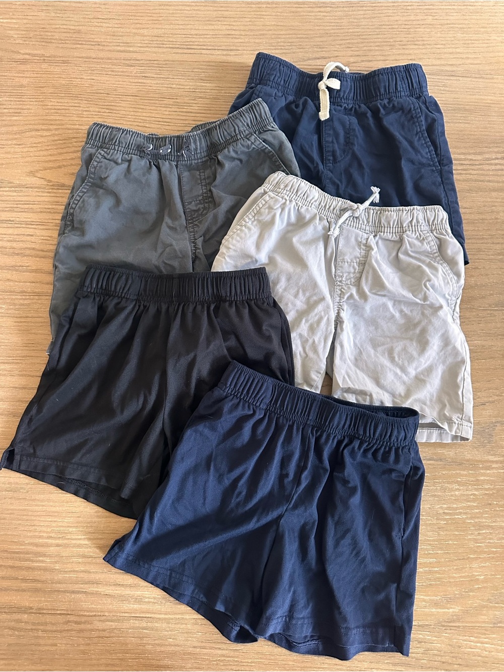 Boys Pull On Shorts 5-Pack Old Navy Cat & Jack Size 5 XS